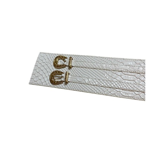 Alice McCall Walk All Over You Belt Size S/M White main image 4